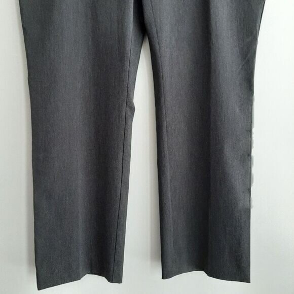 REITMANS Comfort Pull-on Dress Pants Stretch Grey Sz 16 - Picture 3 of 10